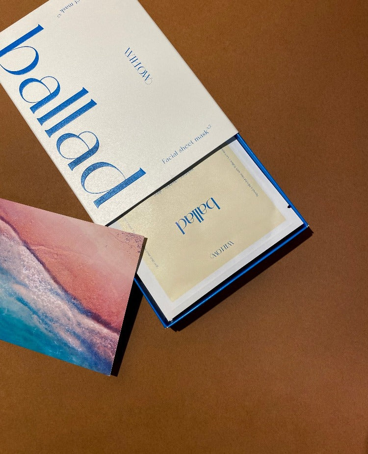 【SET】Facial sheet mask ballad