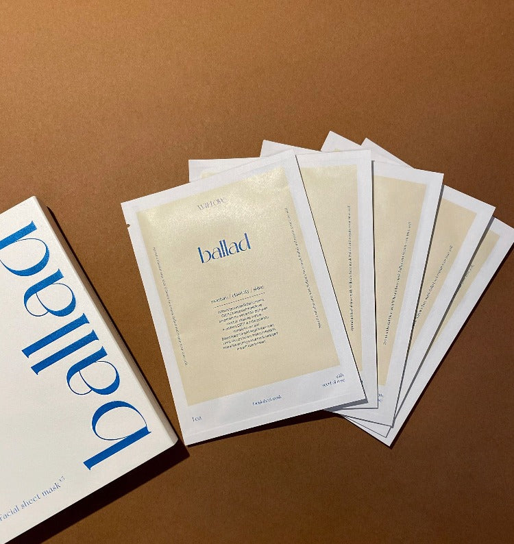 【SET】Facial sheet mask ballad