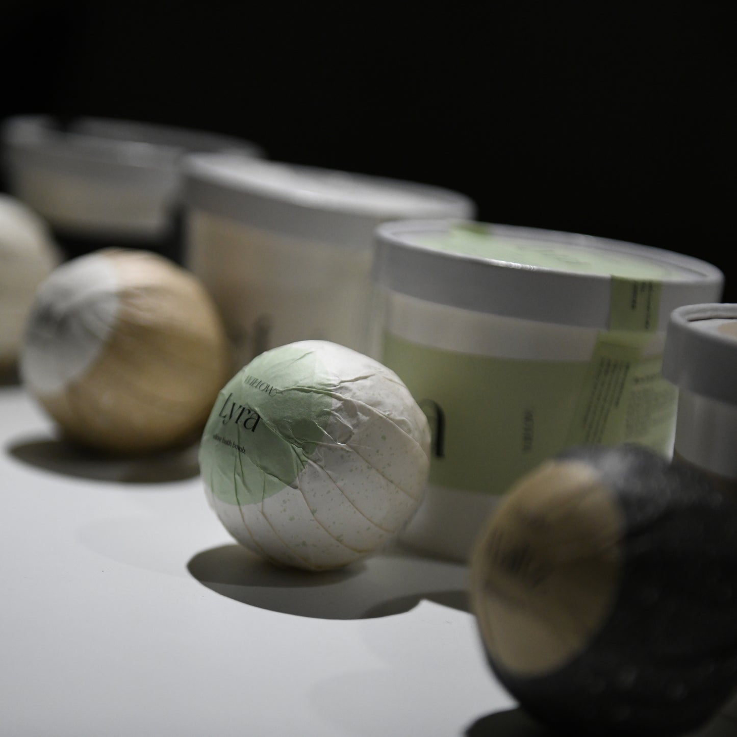 Bath Bomb Lyra（Green Leaf）