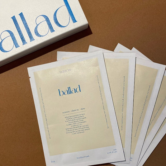 【SET】Facial sheet mask ballad　