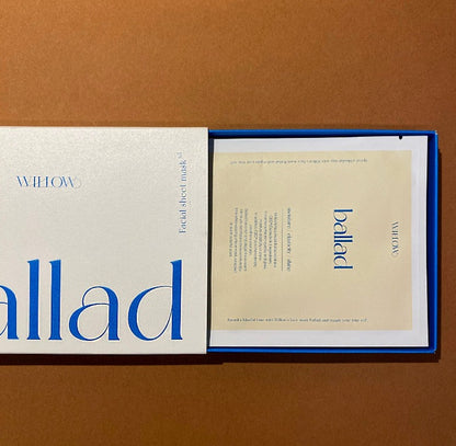 【SET】Facial sheet mask ballad　
